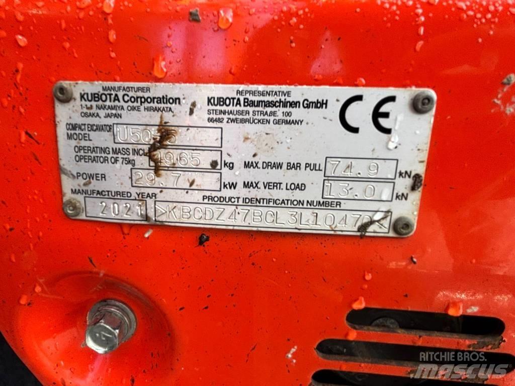 Kubota U 50 Mini bageri < 7t