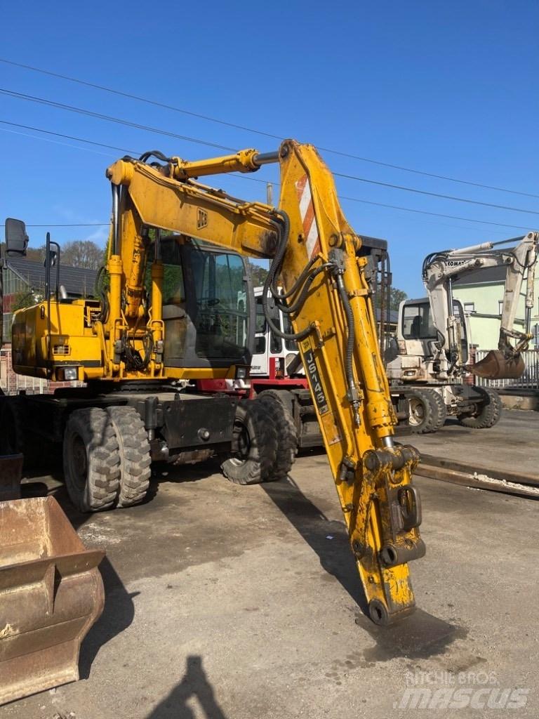 JCB JS 145 W Bageri točkaši