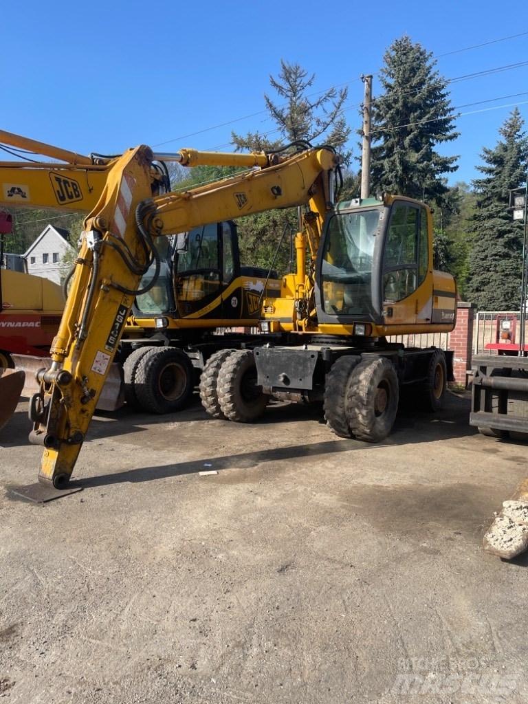 JCB JS 145 W Bageri točkaši