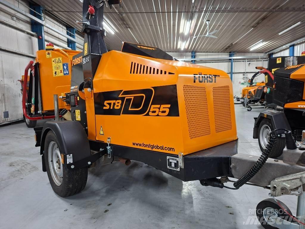 Forst ST8D Drobilice drva / čiperi