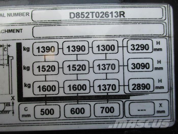 Yale MS 16 Ručni električni viljuškar