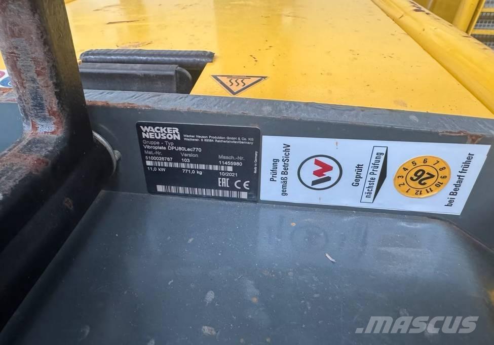Wacker Neuson DPU 80 Vibro ploče