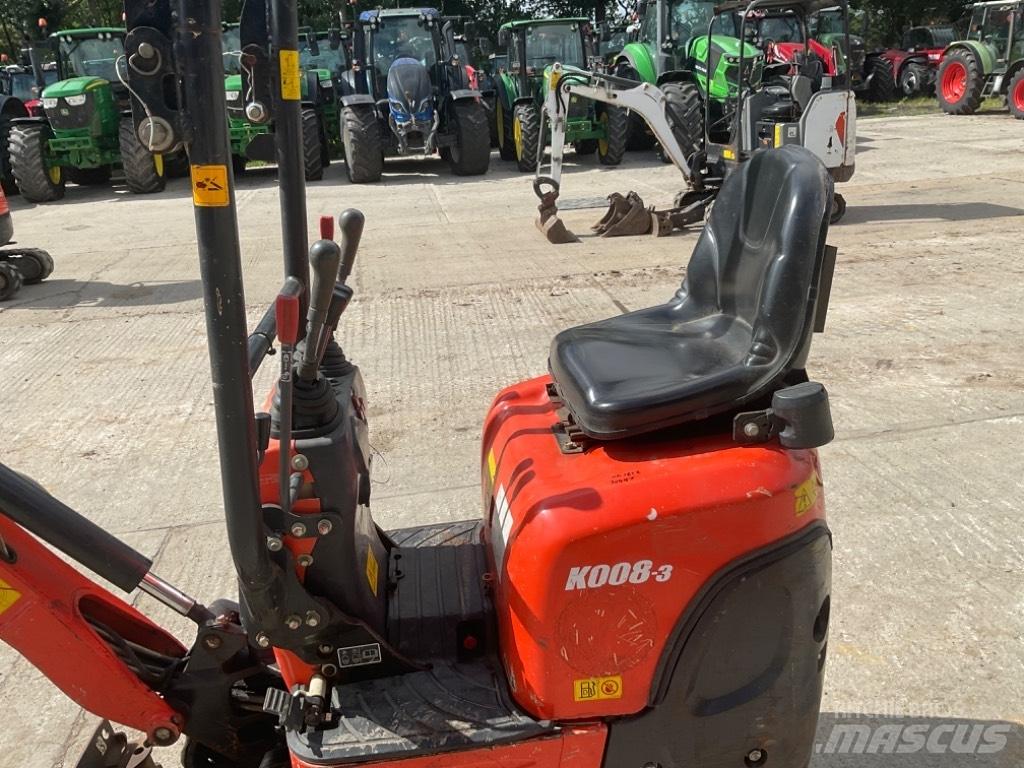 Kubota K 008-3 Mini bageri < 7t