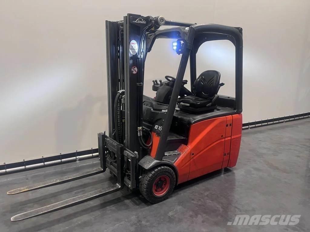 Linde E 16 H-01 Električni viljuškari