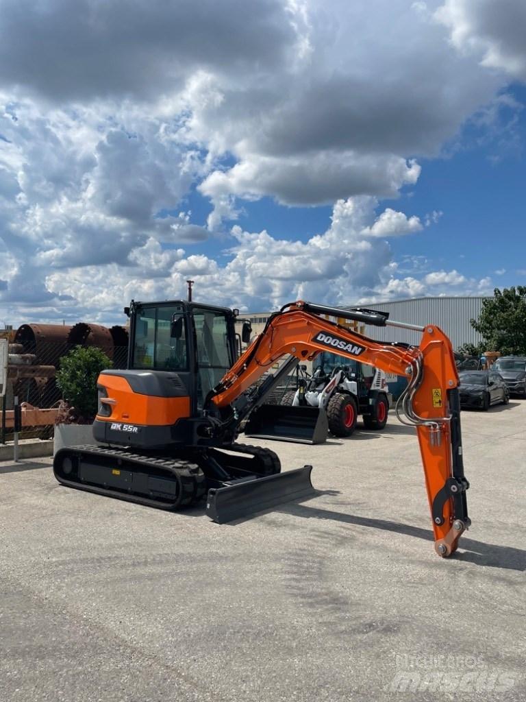 Doosan DX55r Mini bageri < 7t