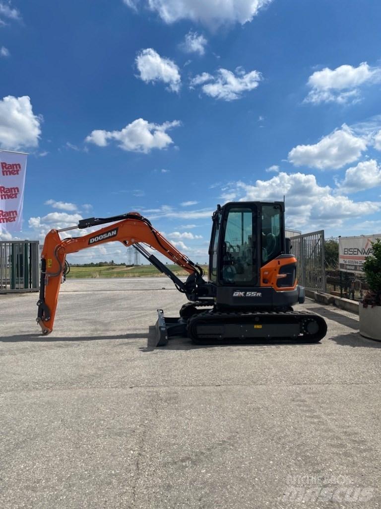 Doosan DX55r Mini bageri < 7t