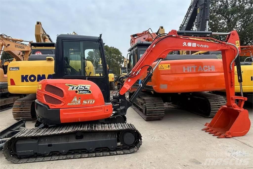 Kubota KX 155 Bageri guseničari