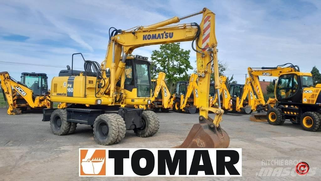 Komatsu PW 160-7 Bageri točkaši
