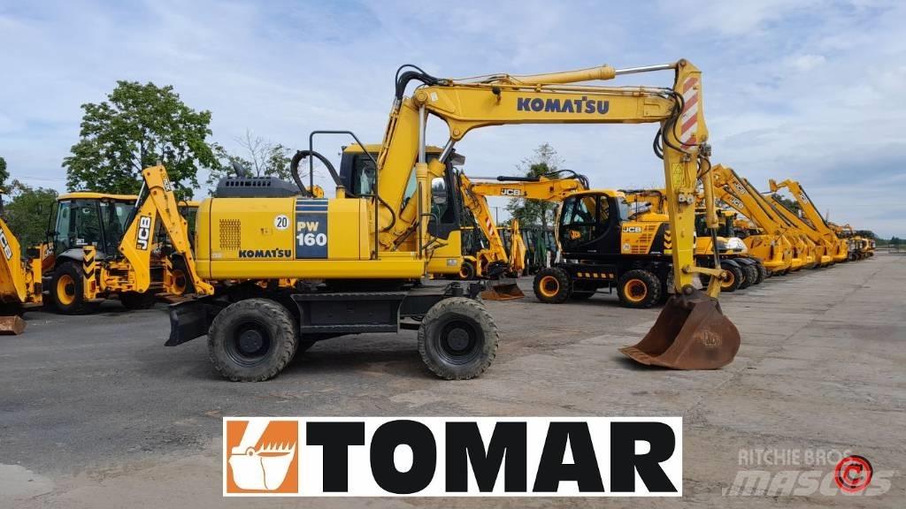 Komatsu PW 160-7 Bageri točkaši