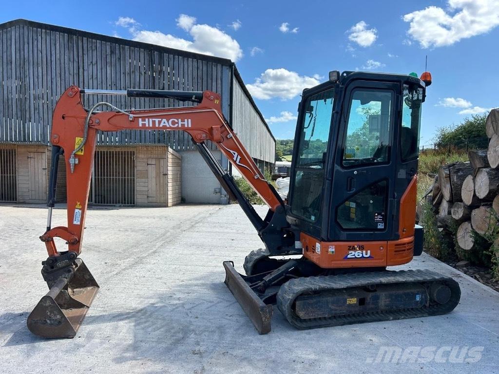Hitachi ZX 26 U-6 Mini bageri < 7t
