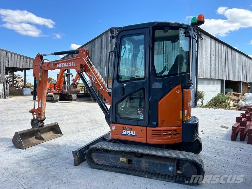Hitachi ZX 26 U-6 Mini bageri < 7t