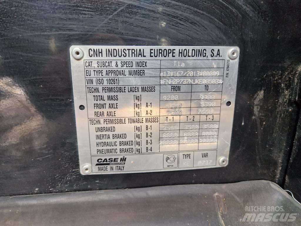 Case IH Farmlift 737 Teleskopski viljuškari