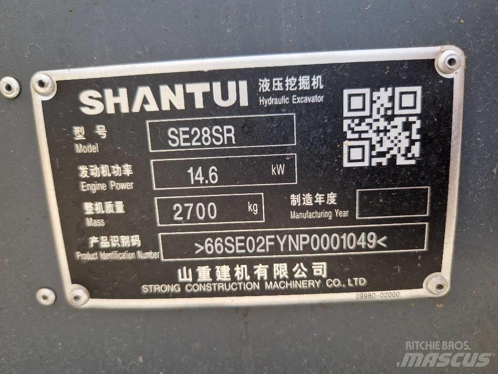 Shantui SE28SR Bageri točkaši