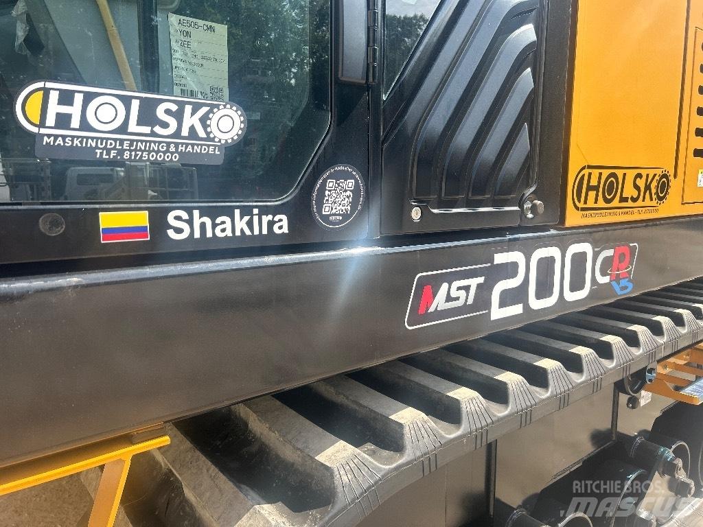 Morooka MST 200 CR Damperi na gusenice