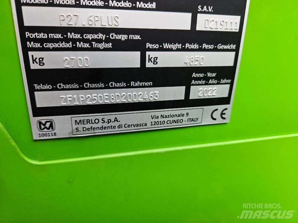 Merlo P27.6 Plus Teleskopski viljuškari