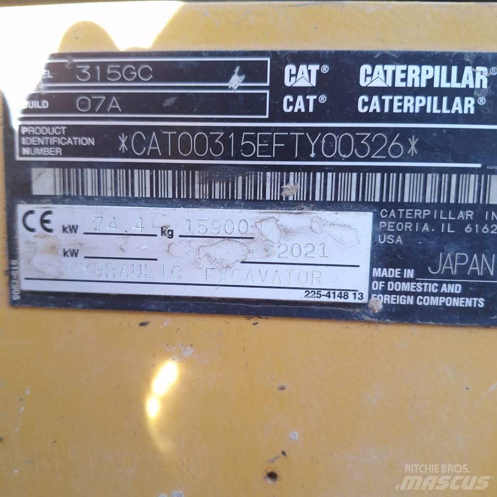 CAT 315 Bageri guseničari