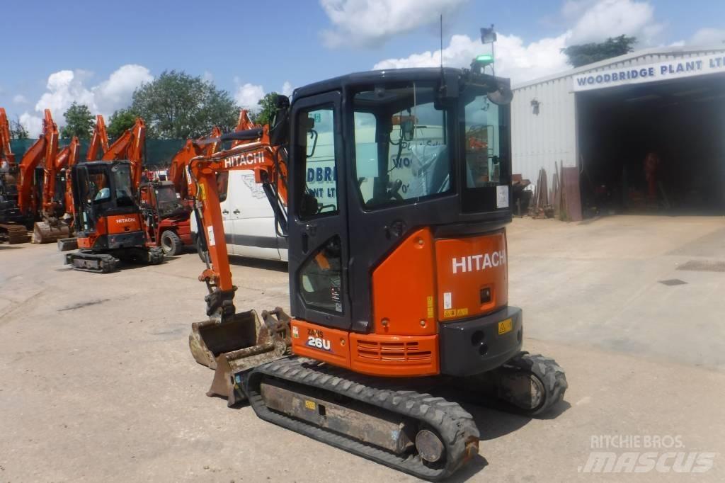 Hitachi ZX 26 U-6 Mini bageri < 7t