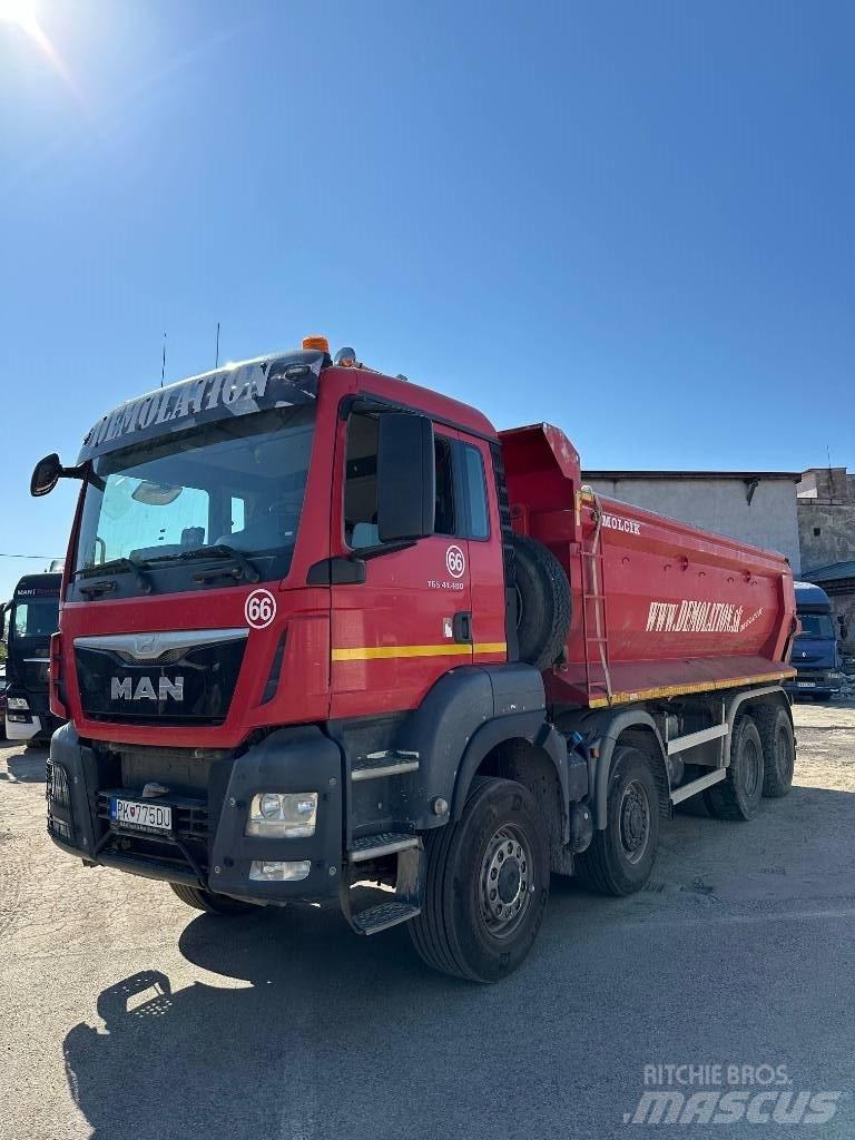 MAN TGS 41.480 Kiperi kamioni