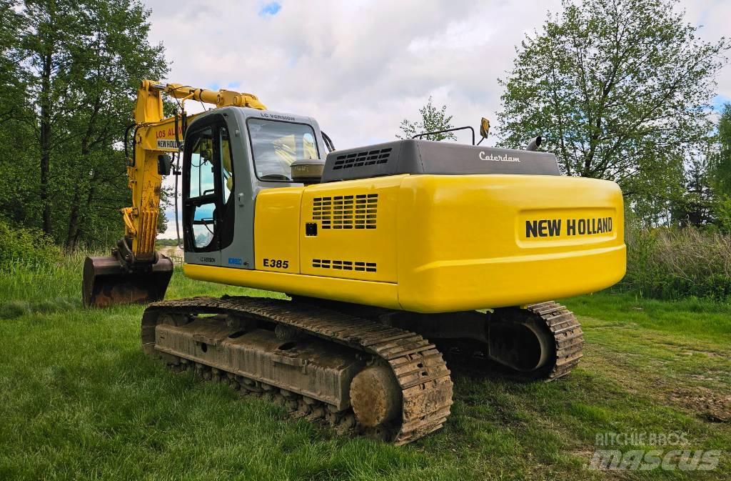 New Holland E385 Bageri guseničari