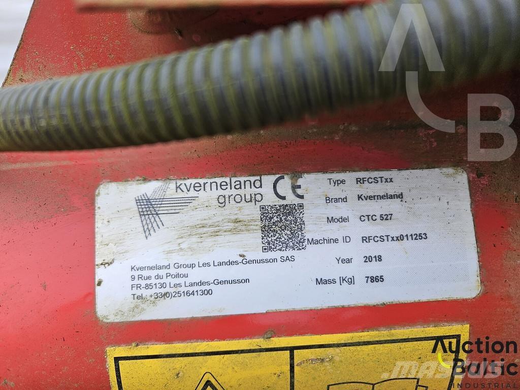Kverneland CTC527 Tanjirače