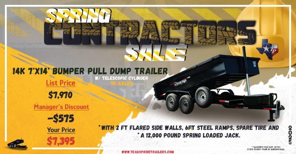 Texas Pride Dump Kiperi prikolice
