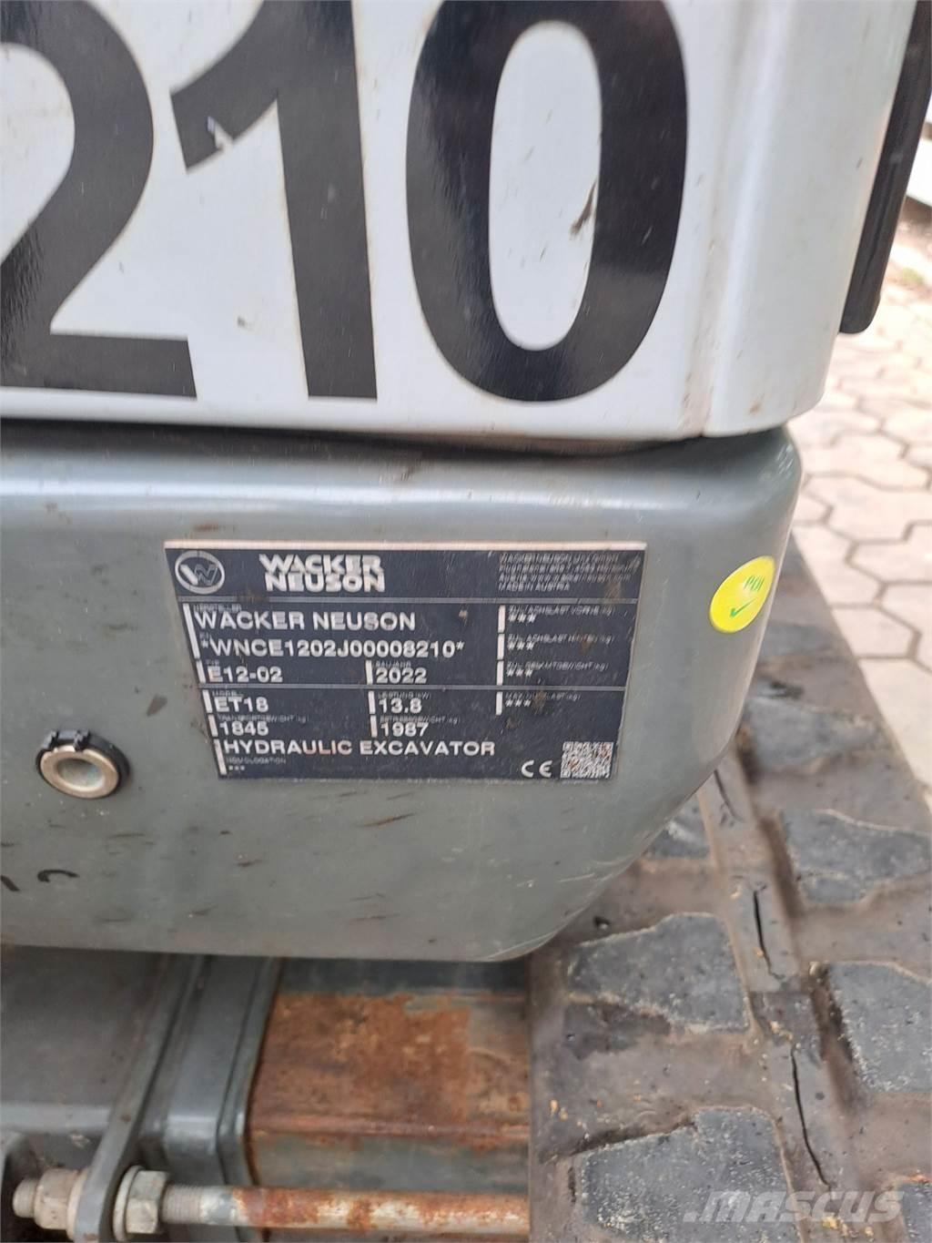 Wacker Neuson ET18 Bageri guseničari