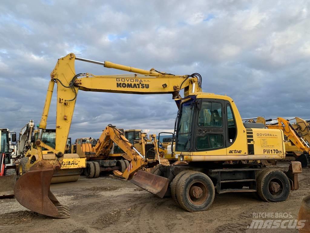 Komatsu PW 170 ES Bageri točkaši