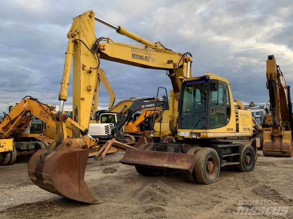 Komatsu PW 170 ES Bageri točkaši