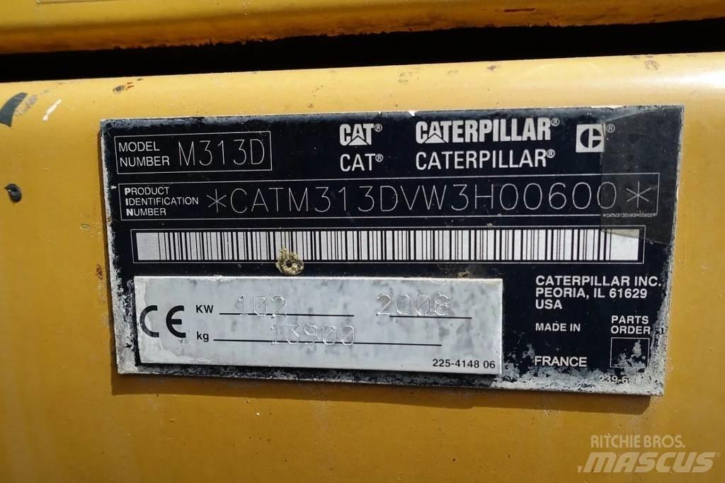 CAT M313 D Bageri točkaši