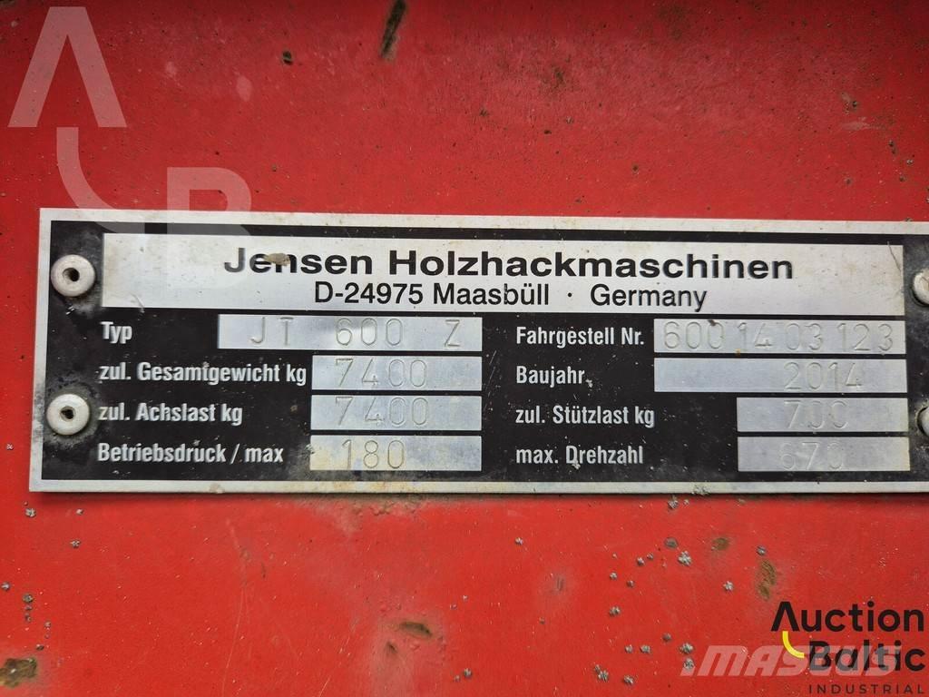 Jensen JT 600 Z Drobilice drva / čiperi
