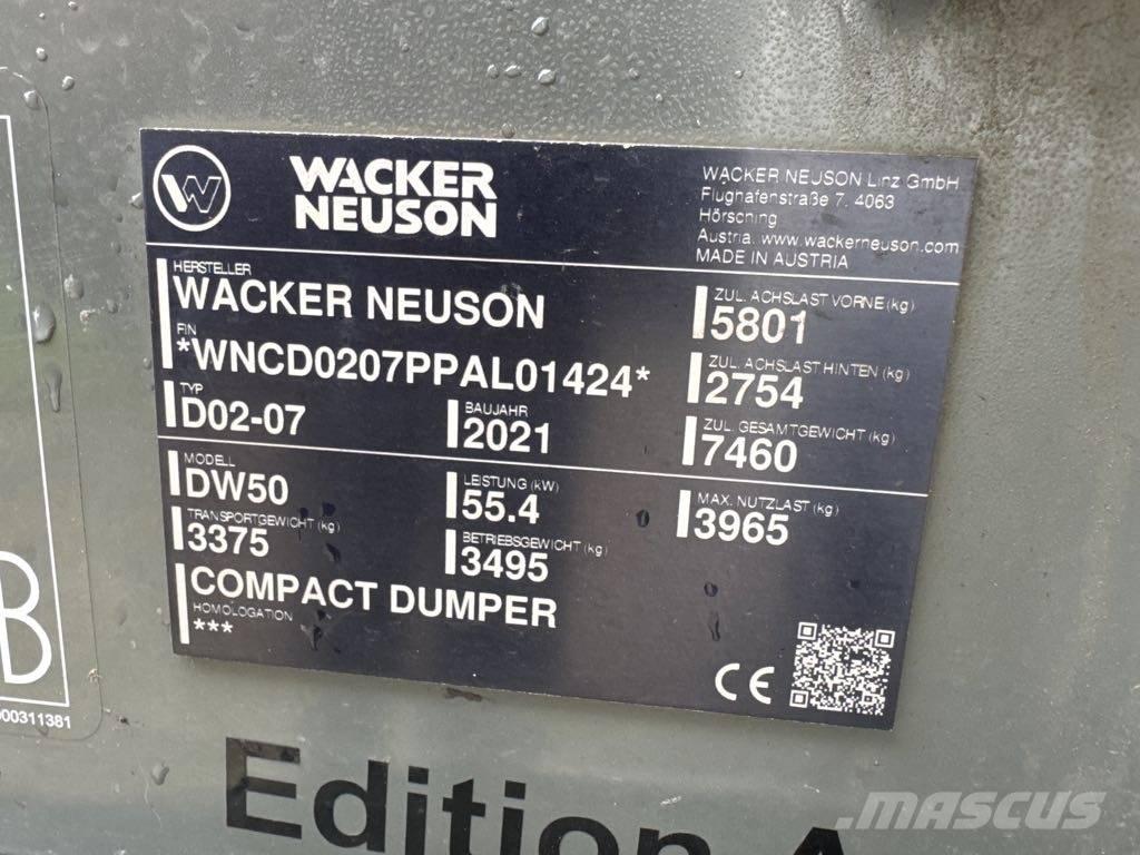 Wacker Neuson DW50 Damperi za gradilište