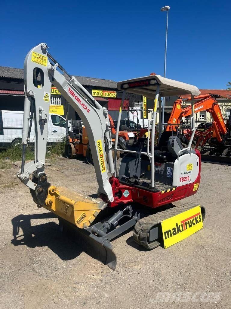 Takeuchi TB216 Mini bageri < 7t