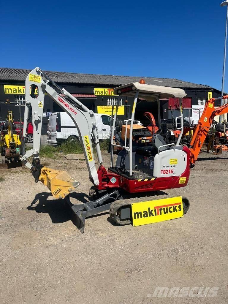 Takeuchi TB216 Mini bageri < 7t