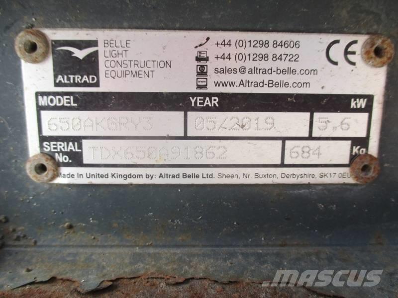 Altrad TDX650A Ostali valjci