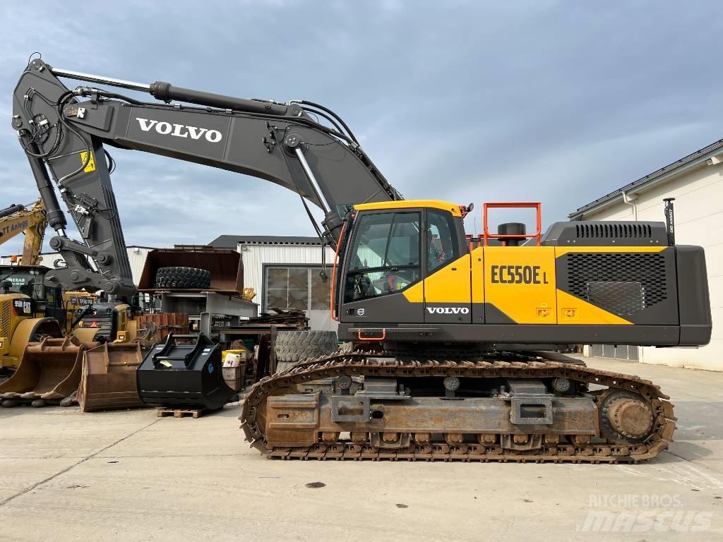 Volvo EC550EL Bageri guseničari
