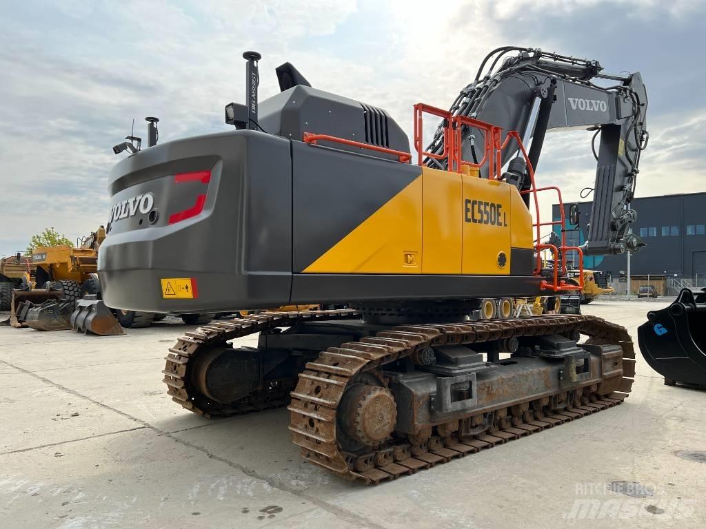 Volvo EC550EL Bageri guseničari