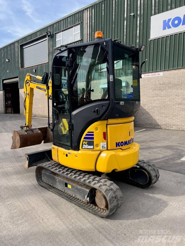 Komatsu PC26MR-5 Mini bageri < 7t