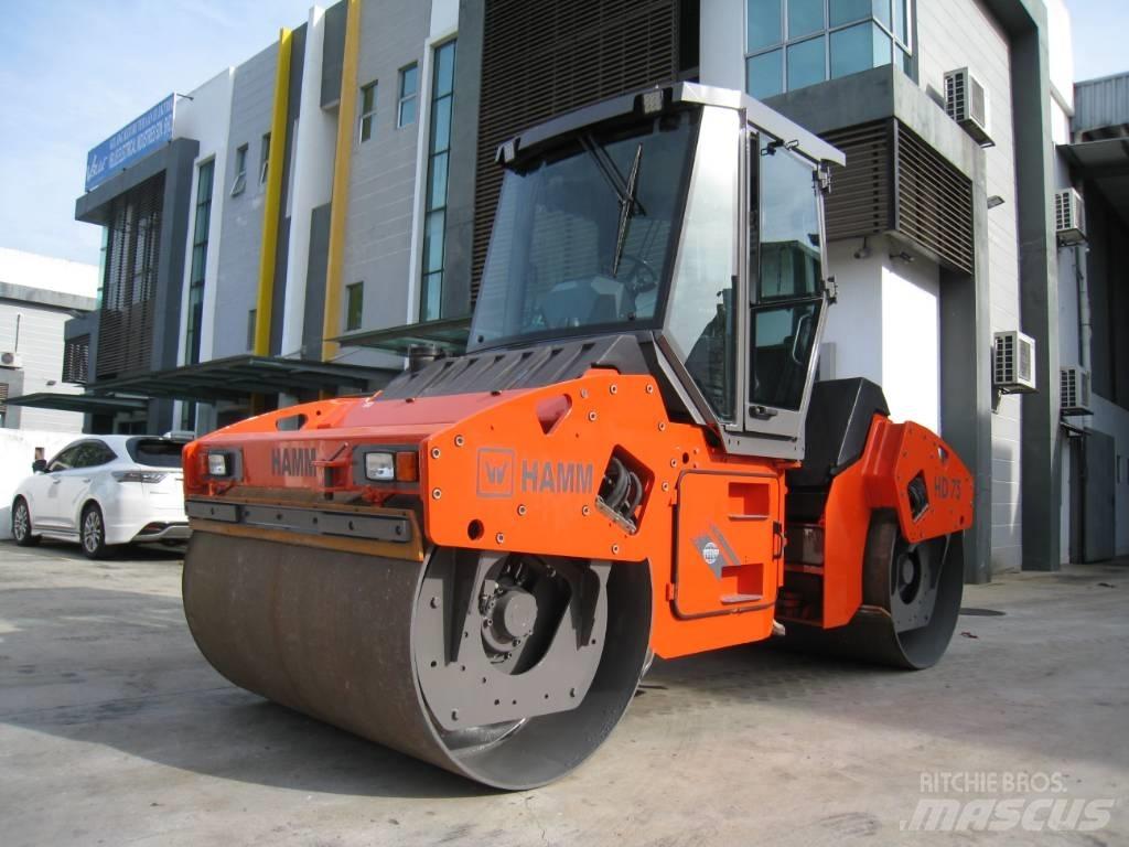 Hamm HD 75 Valjci sa duplim bubnjem