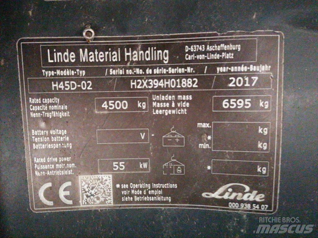 Linde H45D-02 Dizelski viljuškari