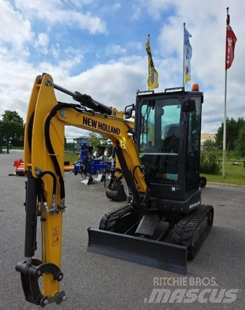 New Holland E25D Mini bageri < 7t