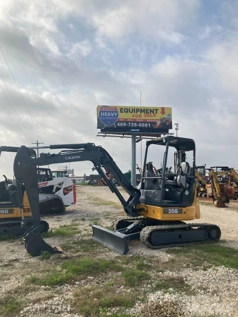 John Deere 35 G Bageri guseničari