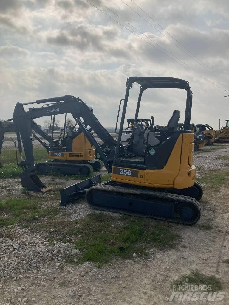 John Deere 35 G Bageri guseničari