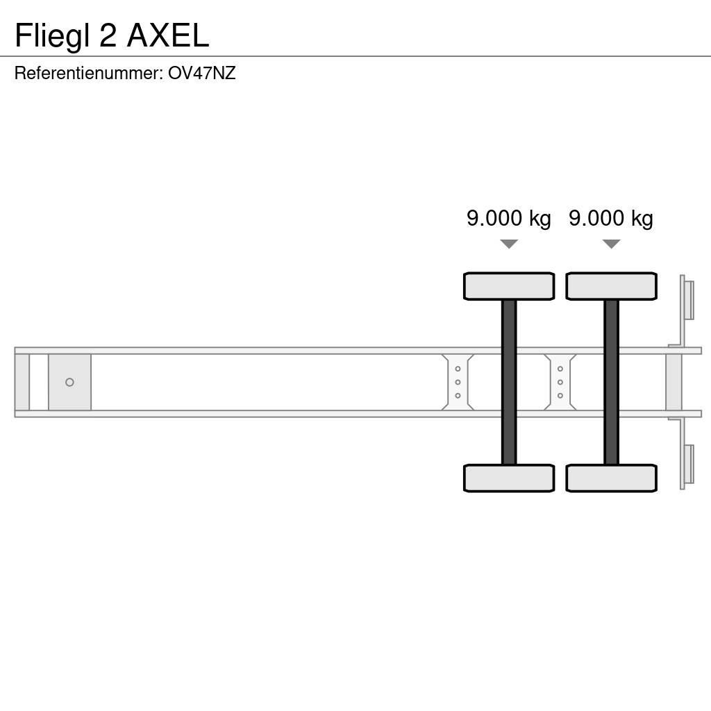 Fliegl 2 AXEL Poluprikolice labudice