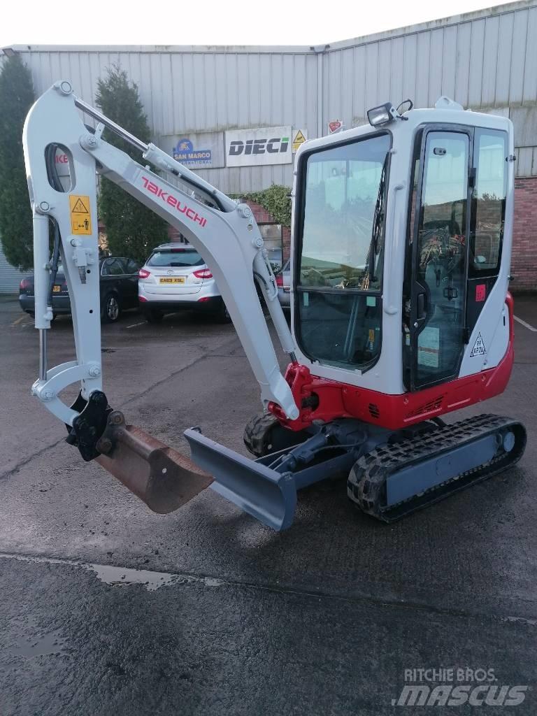 Takeuchi TB216 Mini bageri < 7t