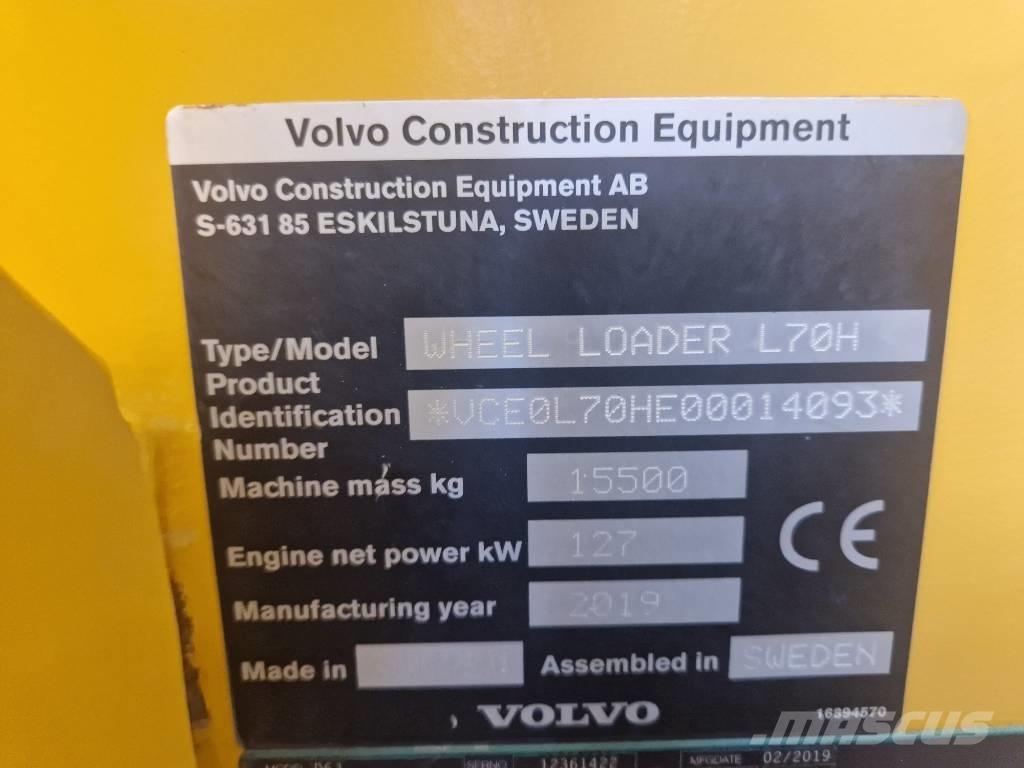 Volvo L 70 H Utovarivači na točkove