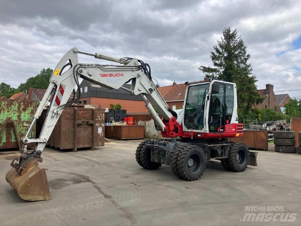 Takeuchi TB 295 W Bageri točkaši