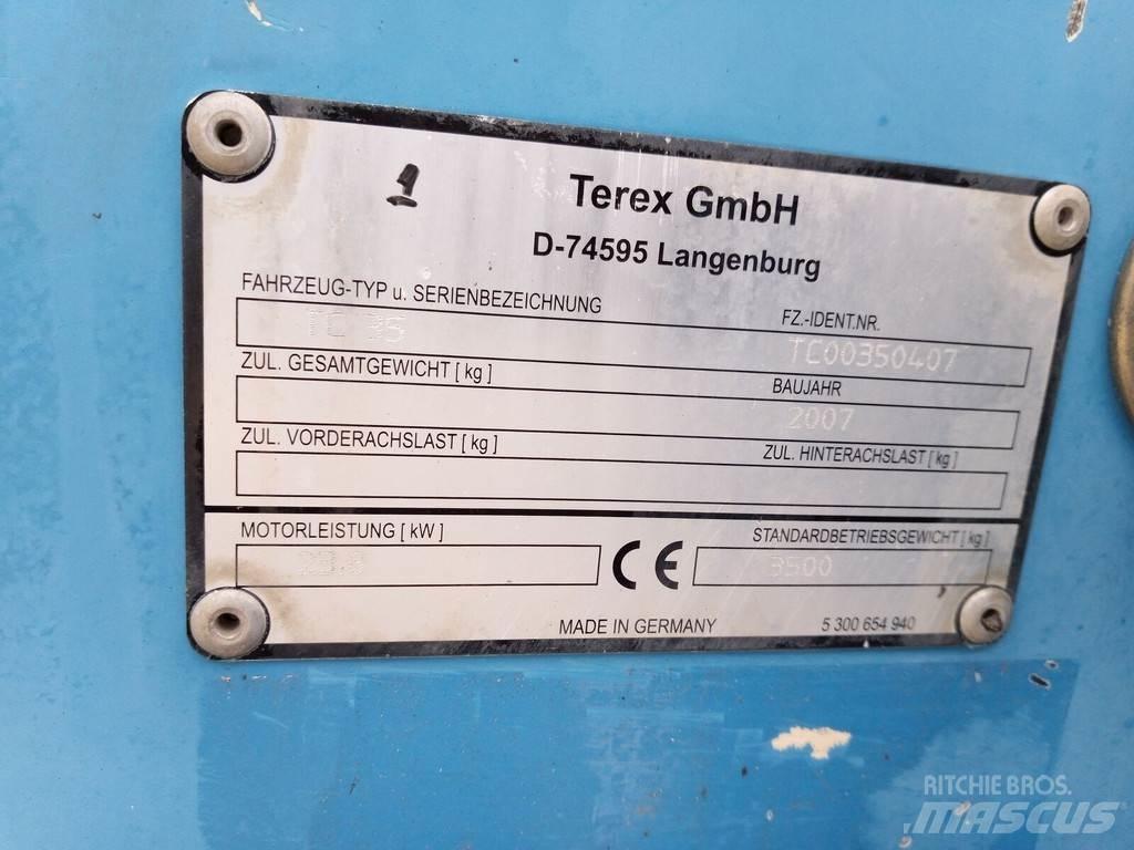 Terex TC35 Mini bageri < 7t