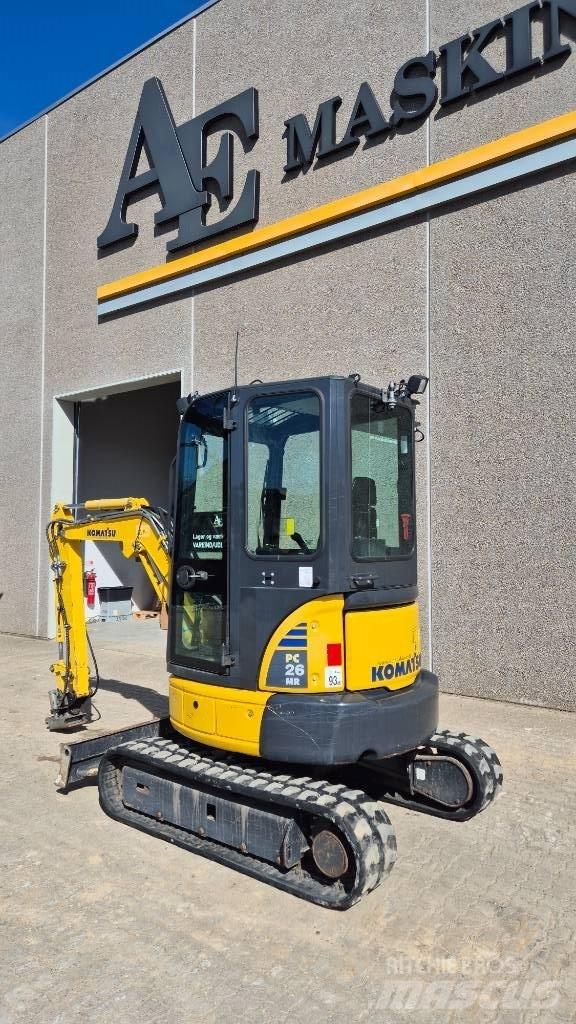 Komatsu PC 26 MR-3 Mini bageri < 7t