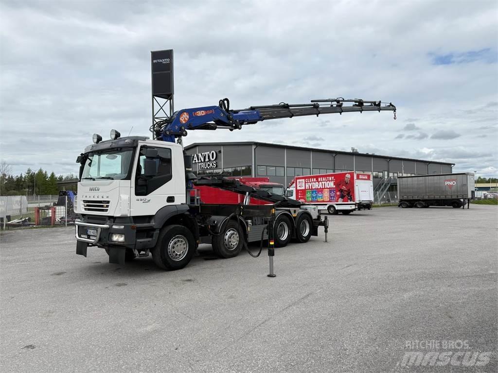 Iveco 410T45 8x4 Kamioni sa kranom