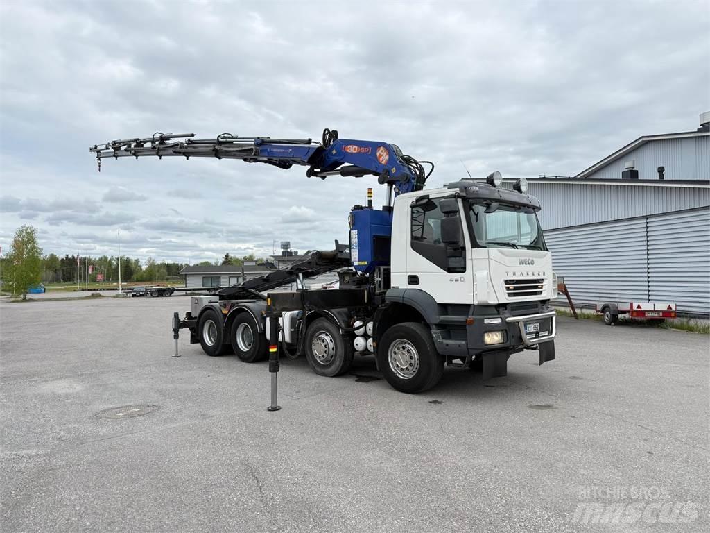 Iveco 410T45 8x4 Kamioni sa kranom